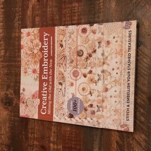 Book Creative Embroidery by Christen Brown. NEW